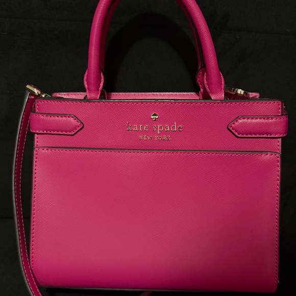Kate Spade Fuchsia Satchel (Mint condition) - Picture 1 of 5